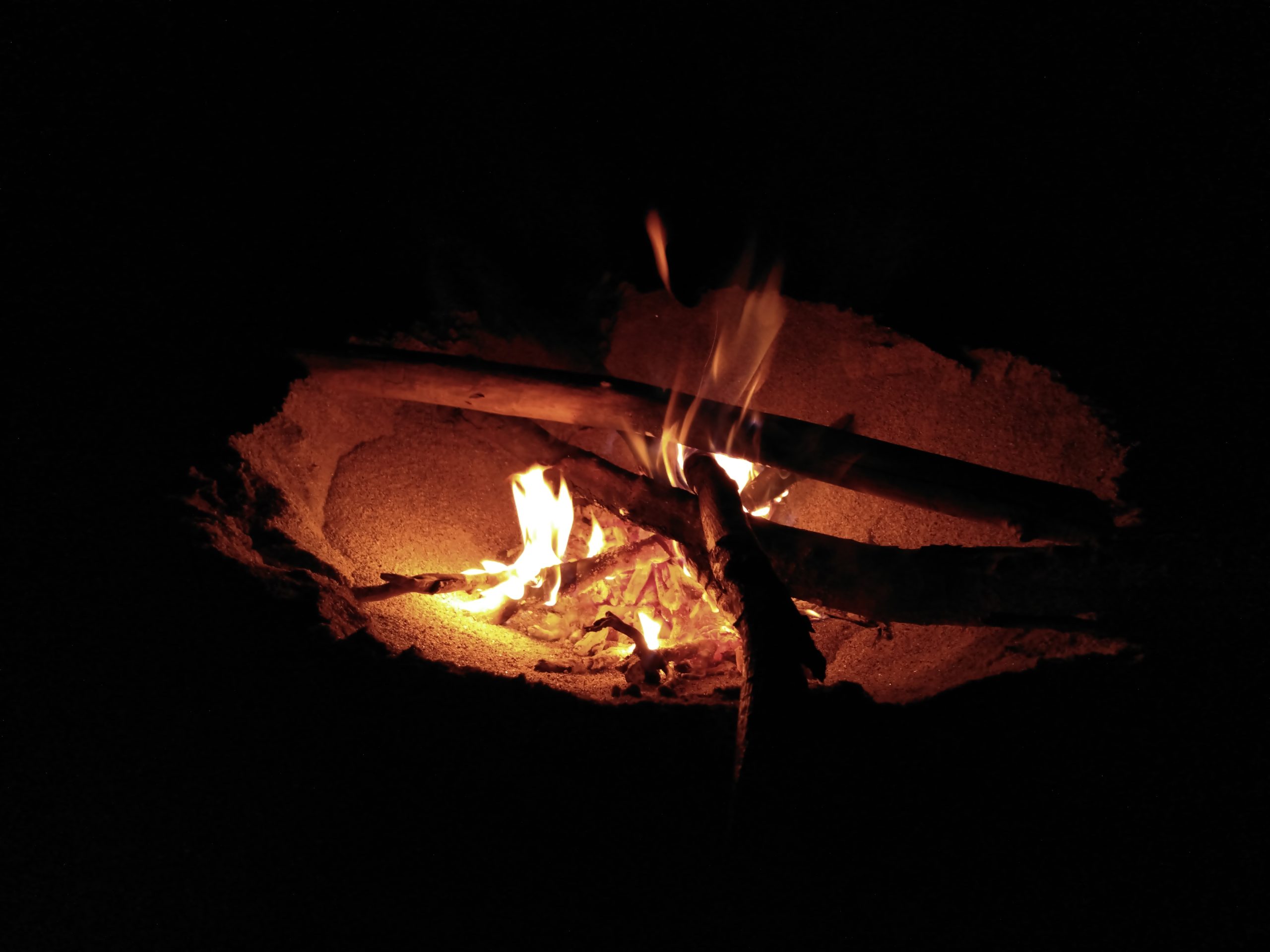 cuisson feu de bois